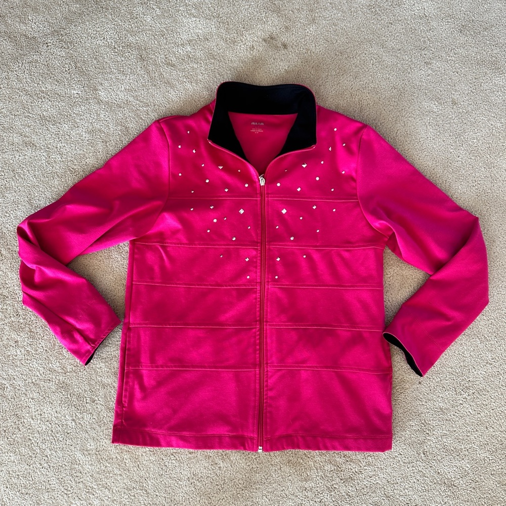 Alia zip up cardigan sweater